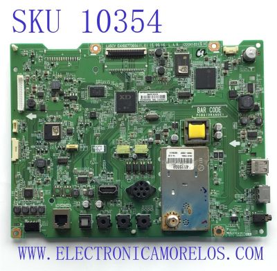 MAIN PARA TV LG / NUMERO DE PARTE EBU63552302 / EAX66773604 / 63552302 / 64EBU010-003L / XU64C1A0WD / PANEL LC215EXE (SG)(A1) / MODELO 22LX570M-AU.BUSHLJM	